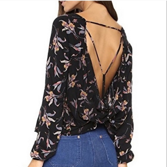 Free People Tops - Free People Floral Top Size Small